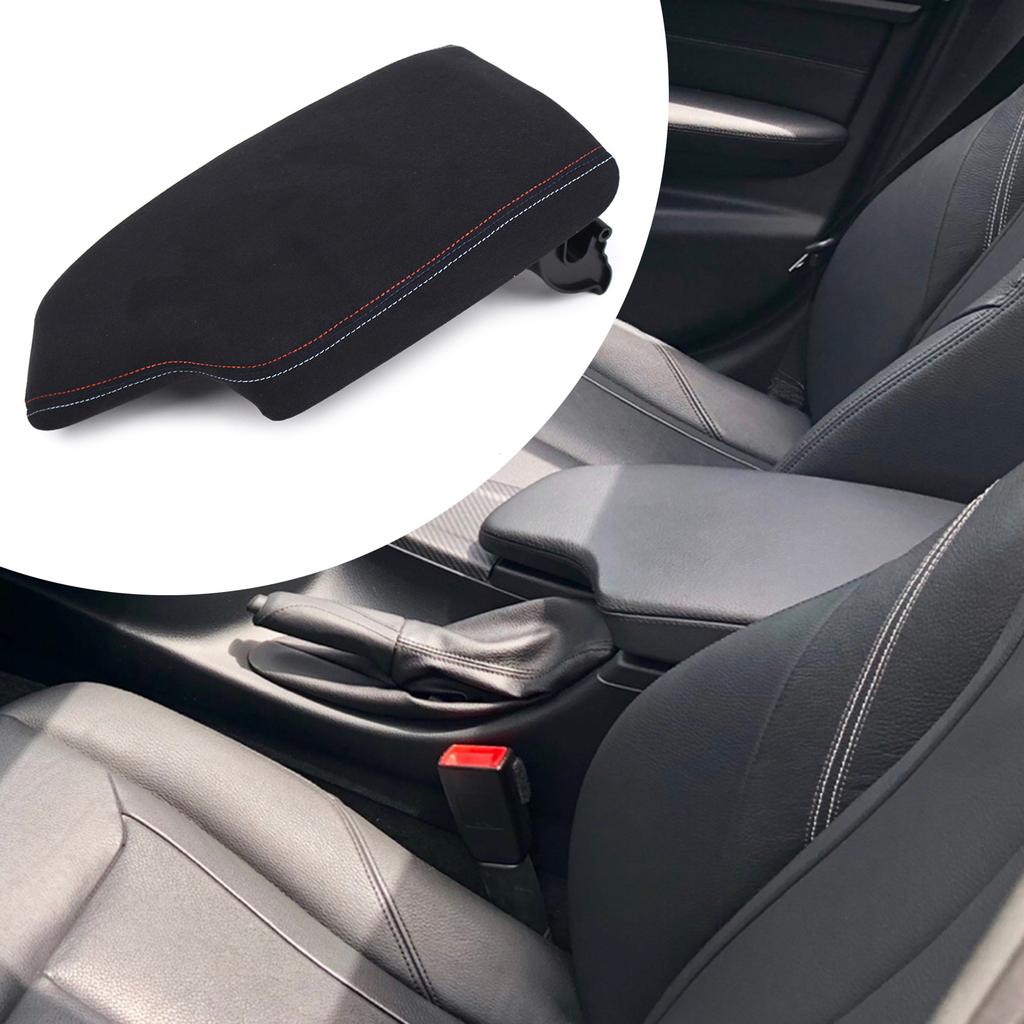 Replacement Armrest Box Cover 51169235453 Car Center Console Armrest Panel Auto Accessory for 330e 328i Black