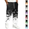 Men's Casual Straight Leg Drawstring Jogger Pants for Work Commute Sports