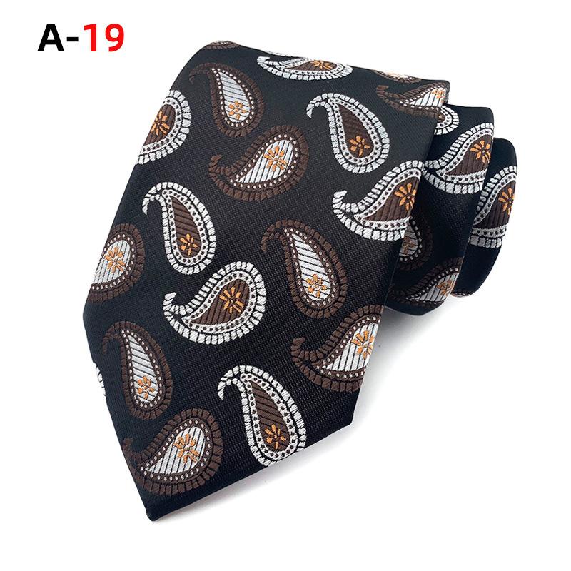 Paisley Polyester Jacquard Men'S Tie