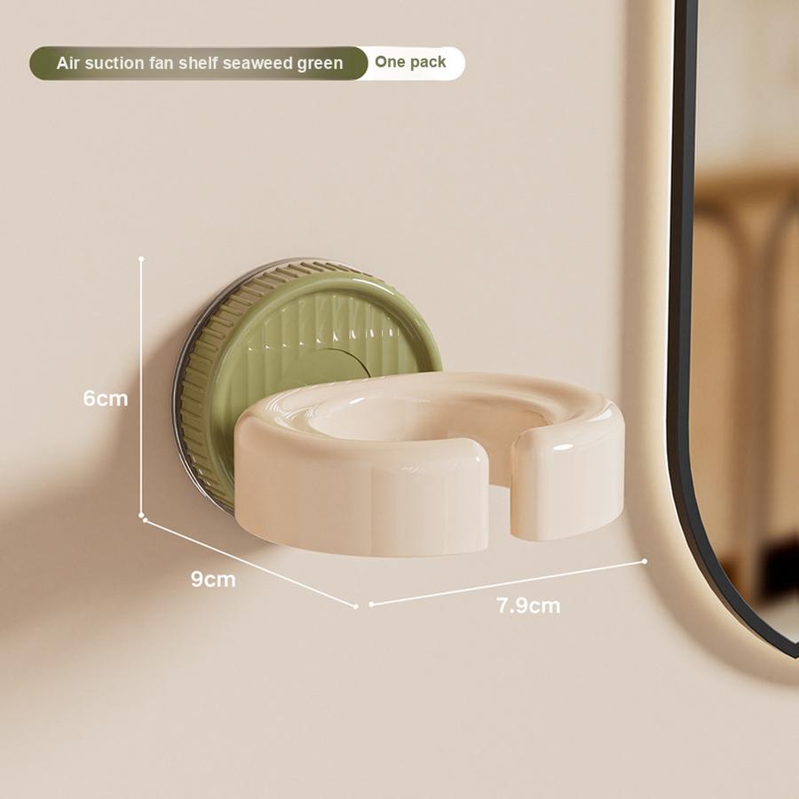 5 pcs Wall Mounted Hair Dryer Rack Holder with Suction Cups - No Drilling Bathroom Organizer