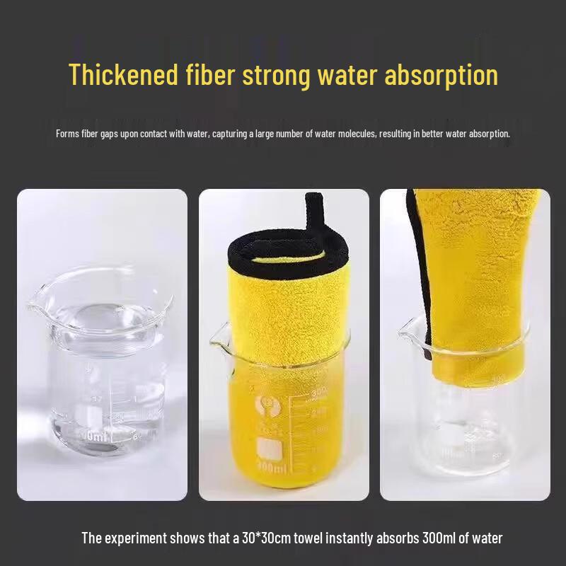 LIEI Ultra-Absorbent Car Cleaning Towel