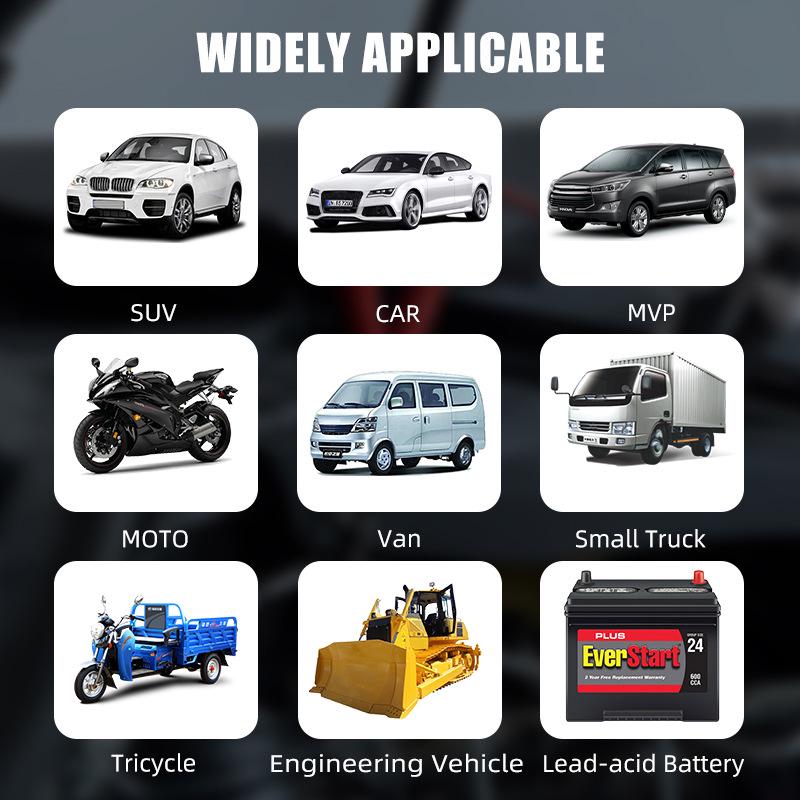 E-FAST 12V6A Smart Car & Motorcycle Battery Charger