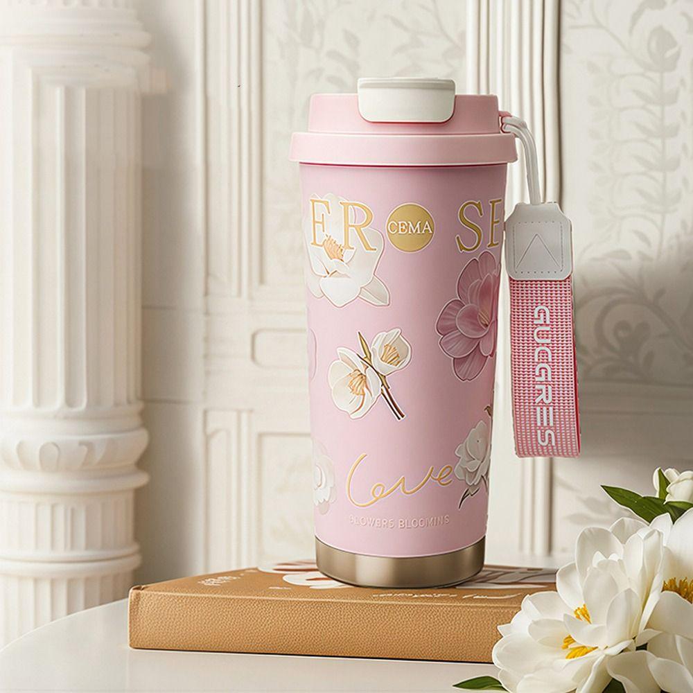 LeakProof Thermo Coffee Mug Stainless Steel Vacuum Cup Portable Thermal Water Bottle  Tea Drinking