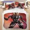 Future Warrior Alita Battle Angel Bedding (1 * duvet cover + 2 * pillowcase, without core) 2D Flat Soft and comfortable Christmas birthday gift