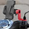 Motorcycle Rear View Holder Bracket, Motorcycle Back View Fixed Bar | Aluminum Alloy Motorcycle