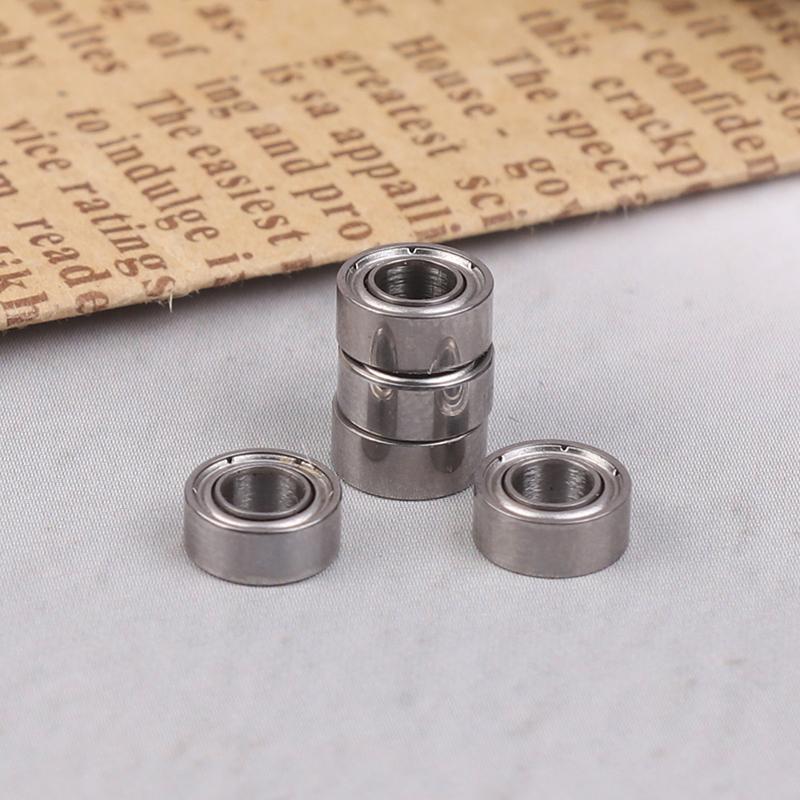5Pcs Mr63Zz Bearing 3X6X2.5Mm Abec 7 Quality High-Speed Mr63 Zz Miniature Steel Ball Bearings For Fishing Reel