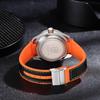 QINGXIYA Sports Men's Quartz Watch, Waterproof Silicone Strap with Calendar