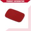 Carbon Fiber Pattern Engine Start Button Cover Trim for Volvo S60 / Inner Push Start Stop Button Trim Sticker/Durable Polyurethane / 1 Pcs Red