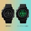 Timever Digital Sports Watch Men's Waterproof Stopwatch Alarm Outdoor LED Black Large Display