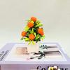 Artificial Potted Plants Artificial Flower Bonsai Artificial Fruit Ornaments 9 Small Fruits Open Pot Small Bonsai