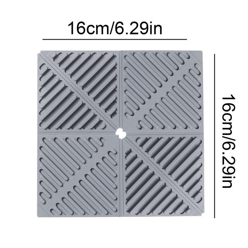 Silicone Coasters Anti-Slip Tabletop Protection Insulation Mat Coaster For Office Desk For Hot Cold Beverages Coffee Latte Soup