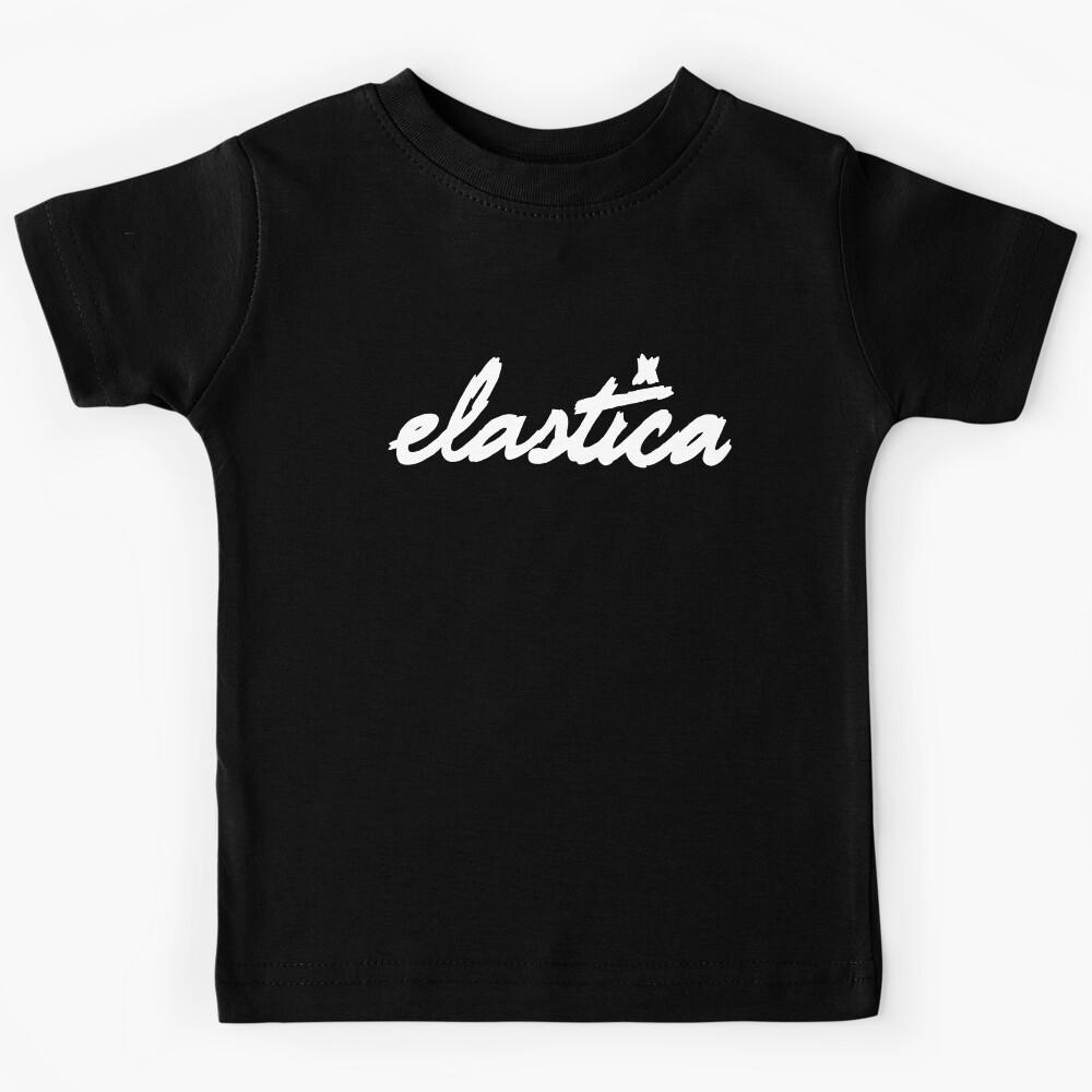 Elastica, Logo, The Menace, Waking Up, Vaseline, Connection, Britpop, Vintage Kids T-Shirt 140