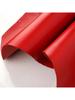 Planted Tanned Cowhide Fabric, Top Layer Genuine Leather, Stiff Tree Cream Leather, Handmade DIY Leather, Whole Piece Red Leathe