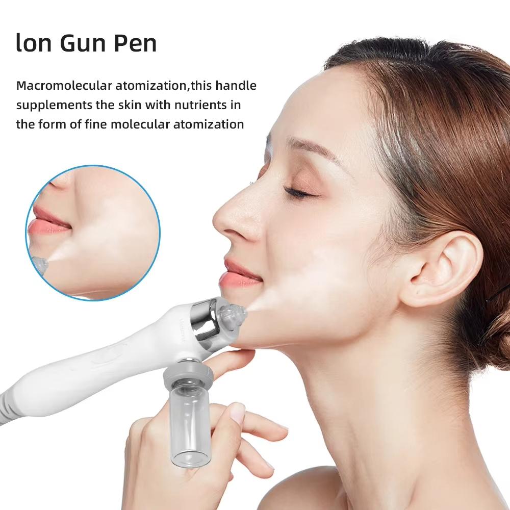 7-in-1 Multi-Functional Facial Beauty Device with RF Lifting, Oxygen Hydration, Ultrasonic Cleansing, and Skin Rejuvenation