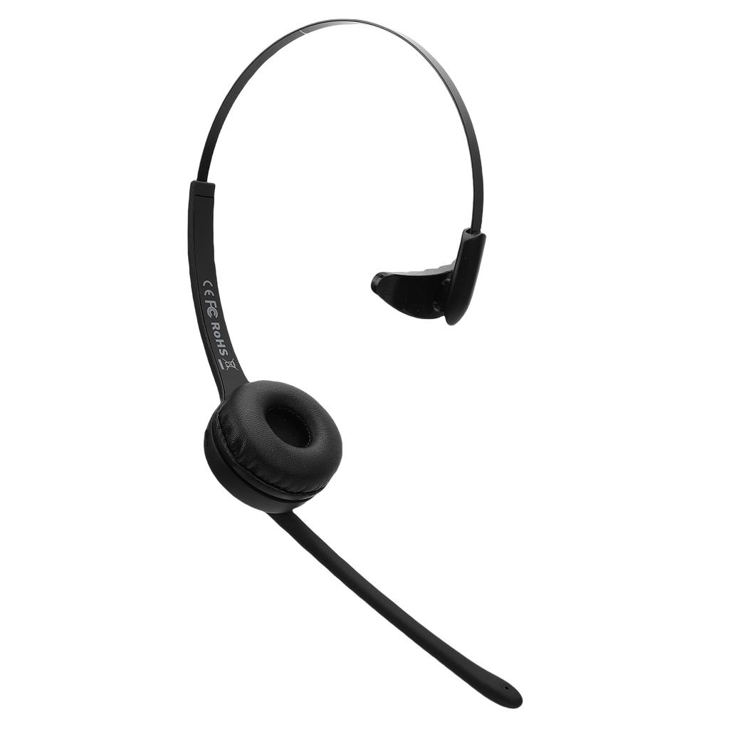 Trucker Bluetooth Headset with Mic Noise Canceling Wireless Headphones for Truck Driver Video Conference