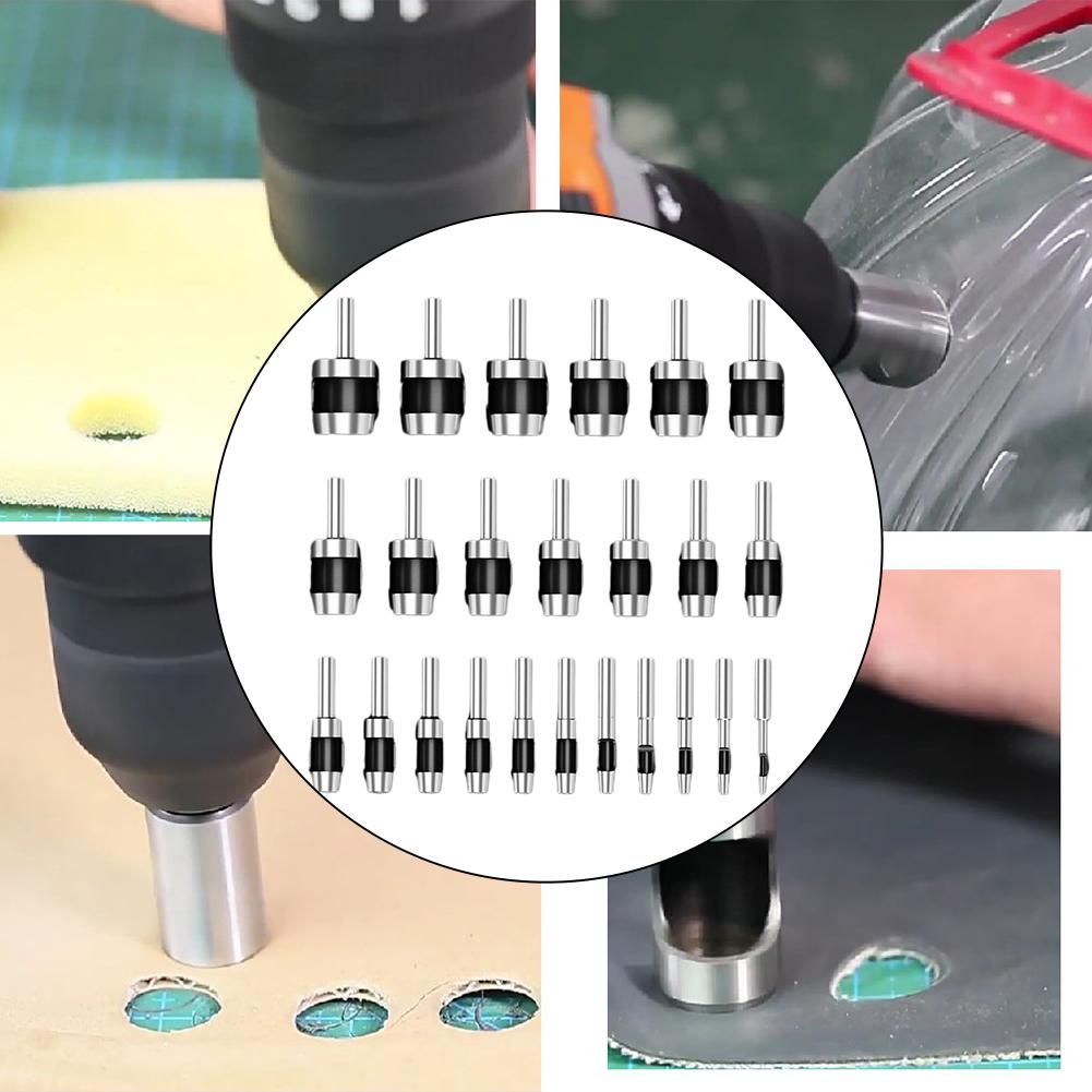 Leather Hole Punching Tools Belt Punch Hollow Drilling Tool Cloth Punch