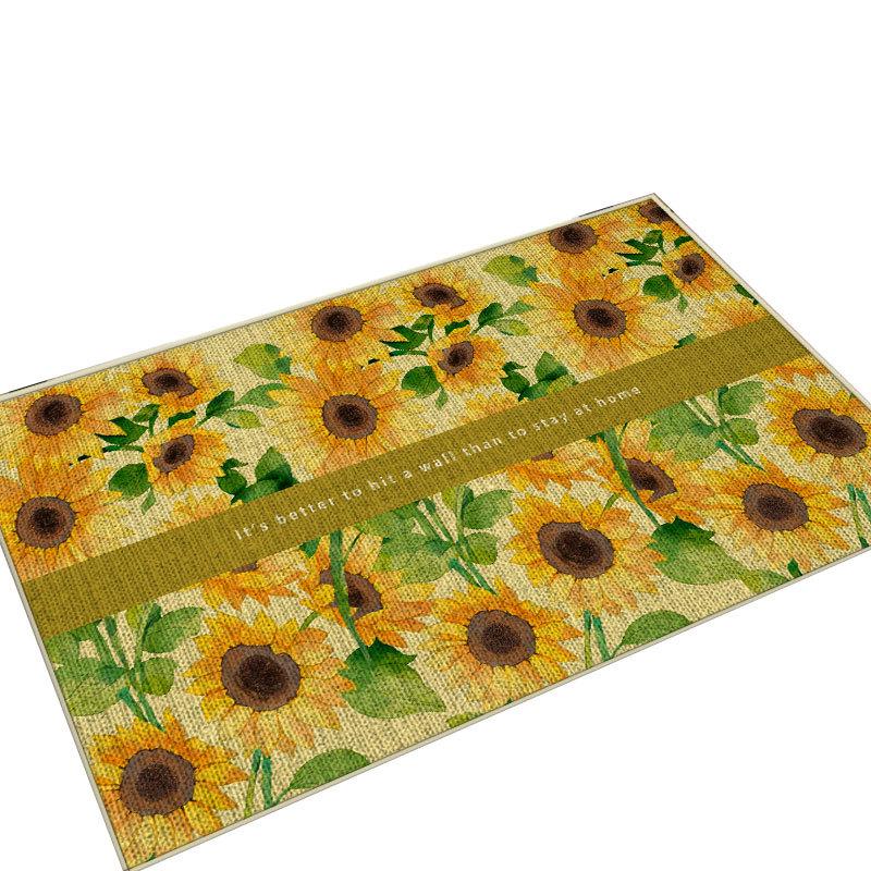 Waschbare Rutschfeste Fußmatten: Saugfähiges Gummi-Leinen für Badezimmer, Toilette, Küche