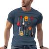 Musician Different Types Of Guitar TShirt t shirt Unisex plain cotton t shirt Unisex Unisex tshirt Tshirt