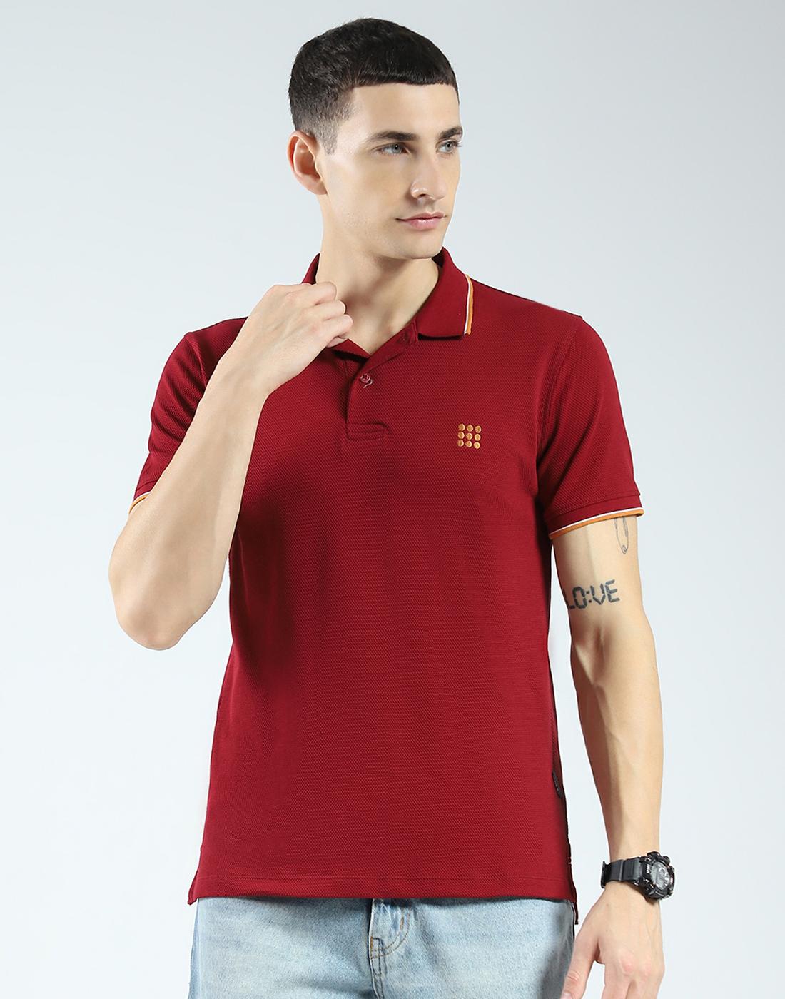 ROCK.IT van House of Monte Carlo Heren Regular Fit Polo T-shirt XXL wijn
