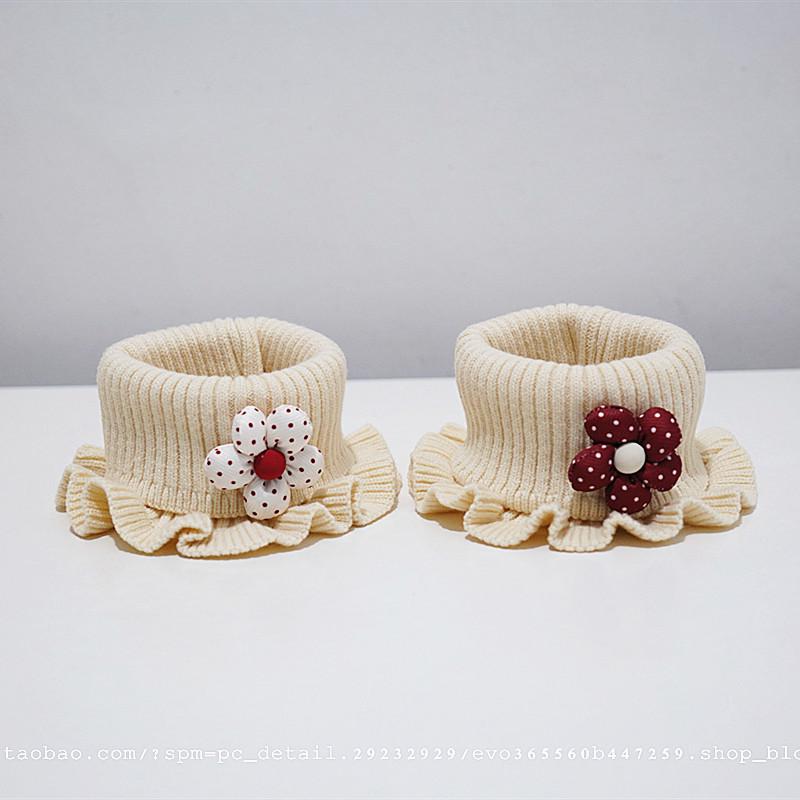 Podzimní zimní pletený dětský nákrčník: Větruvzdorná šála pro dívky a novorozence