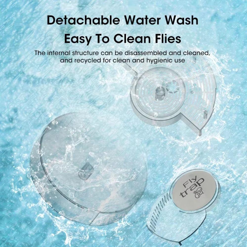 Household Automatic Fly Traps Portable Electric Flies Killer Electric Pest Catcher  Outdoor