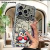 Phone case: 2D flat, suitable for iPhone 18 17 16 15 14 13 Pro protective case, boxing little penguin, perfect holiday gift for Christmas and Hallowee