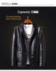 2019 Men's PU Leather Jacket: Warm, Casual, Fashionable Spring/Autumn Wear