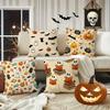 Halloween-themed Ghosts Reading PillowsSuitable for Sofa Car Bedroom Decorative Cushion Cover Pillow Cover