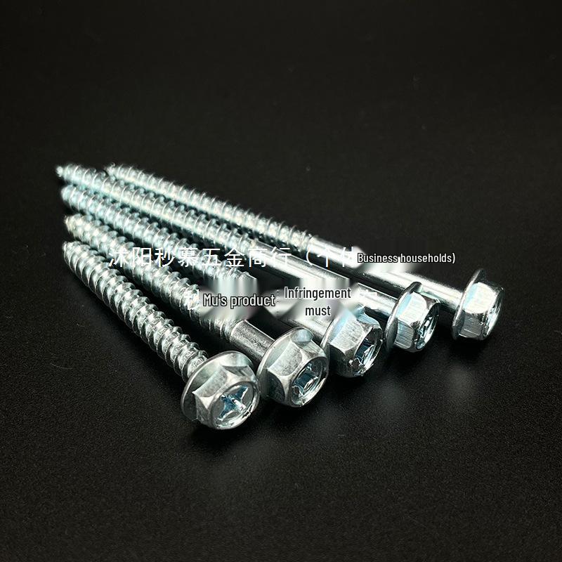 M456810 Phillips Self-Tapping Hex Flange Washbasin Screws