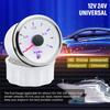7 Color Backlight 52mm Fuel Level Tank Oil Level Gauge E-F Pointer Digit Gar Fuel Meter For 0-190 Ohm Oil Level Sensor Car Marin