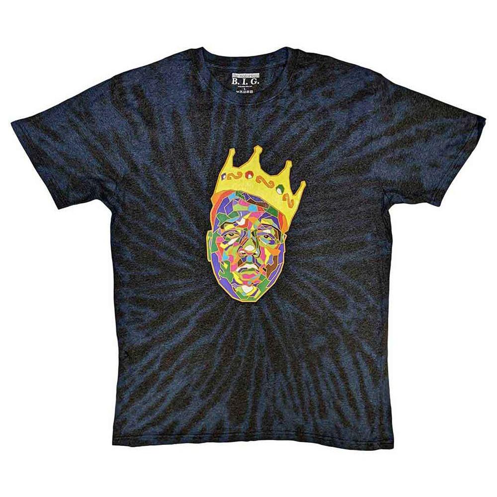 Biggie Smalls Crown Dye Wash T Shirt M