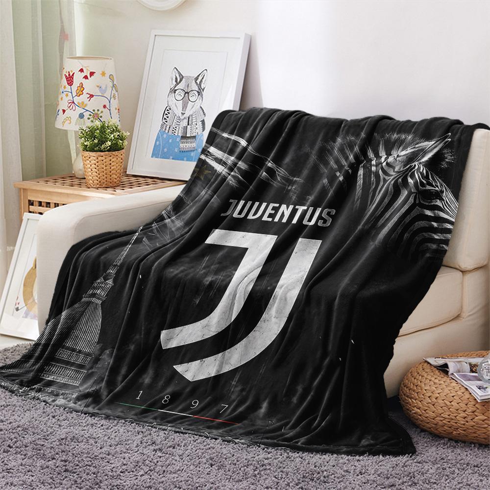 Juventus Football Club Flanelldecke, Hohe Qualität, Bequem für alle Jahreszeiten, Heimdekoration, Wärme und Komfort