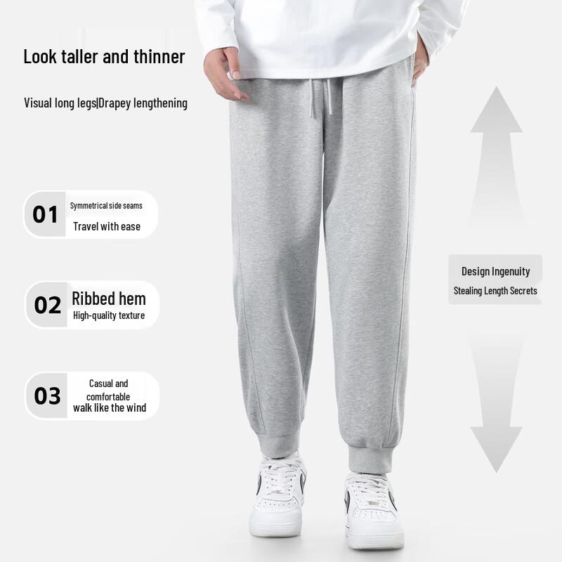 Jeanswest Men's Fleece-Lined Jogger Sweatpants