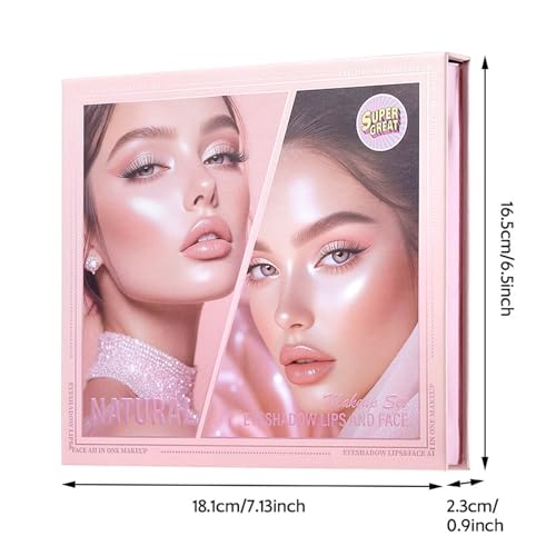 Eyeshadow Palette Makeup 24 Colors Northmead Cosmetic - Women Teenagers Eye Portable