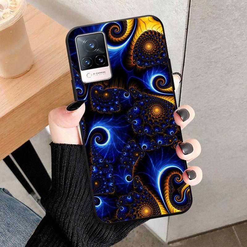 For Vivo V21 5G Case V2050 Silicone Soft Protective TPU Funda Cases for Vivo V21 4G Back Cover Bumper for VivoV21 V 21 5G V21E