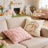 Christmas Lights Embroidered Case Retro Living Room Sofa Cushion Christmas Home Decoration