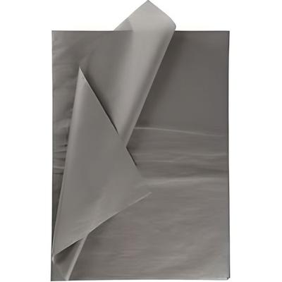 Tissue Paper, 50x70 Cm Sheet, 14 Gr, Gray, 25 Sheets