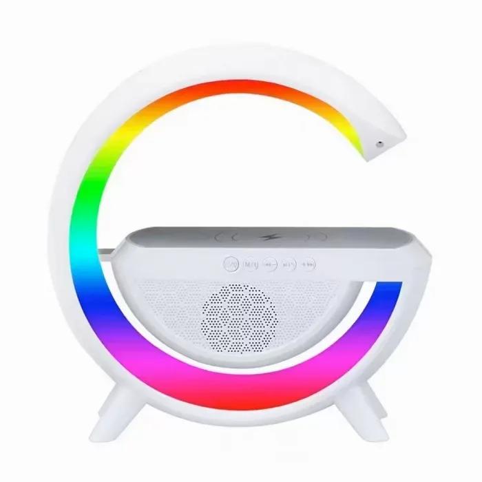 Intelligentes Nachtlicht G-Smart Light Sound Machine mit kabelloser Telefonaufladung und Bluetooth-Lautsprecher