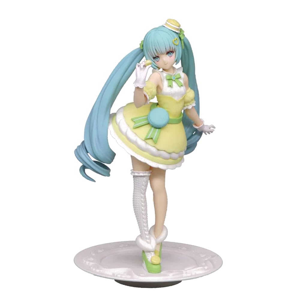 

Творческая фигурка Хацунэ Мику SweetSweets Citron Macaron Excd ver. чёрный