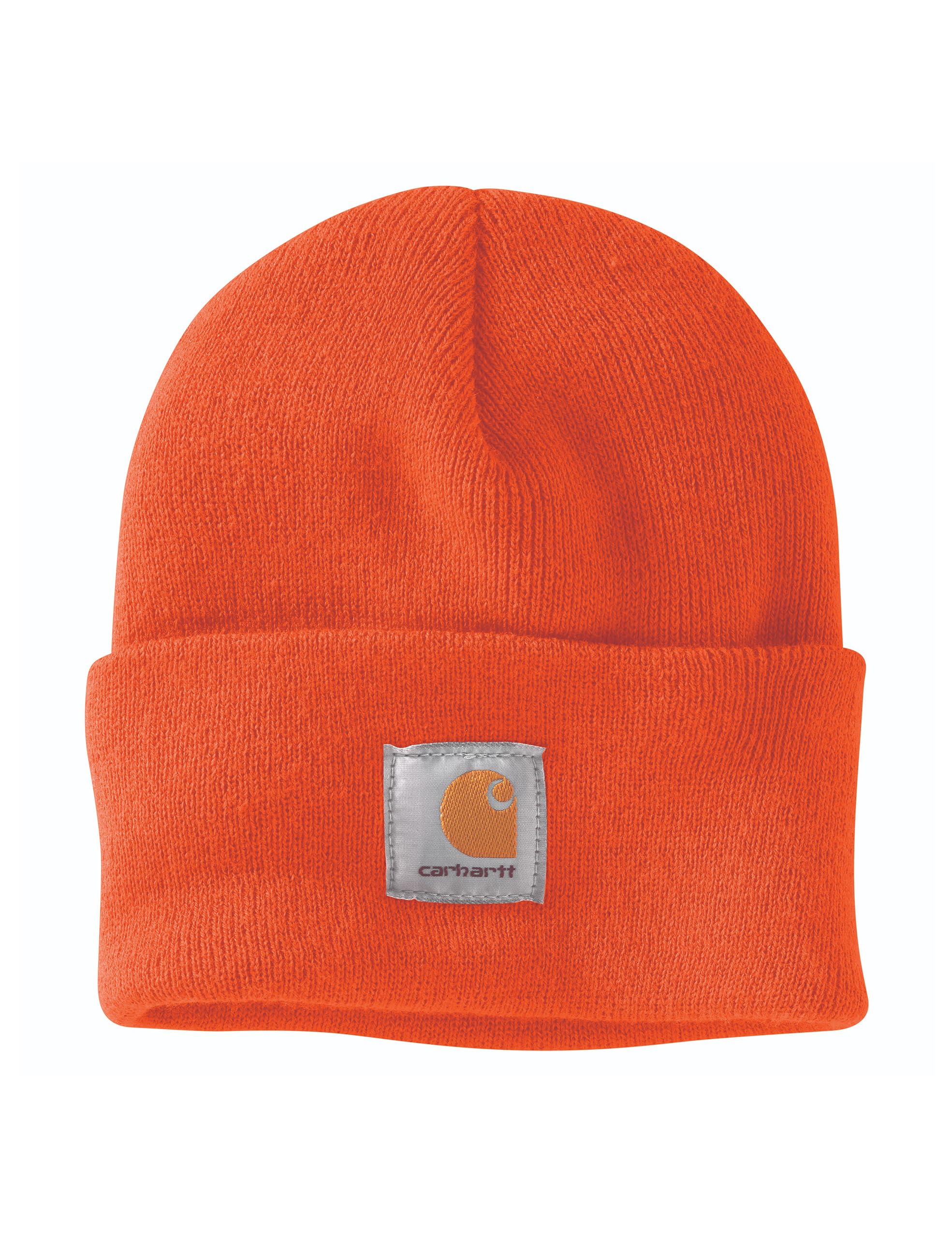 Carhartt Acrylic Knit One Orange Men s Cap, A18, Size,