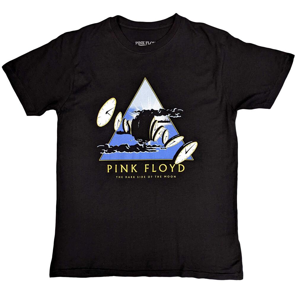 Pink Floyd - Melting Clocks - Black t-shirt Unisex T-Shirt XXXL