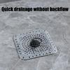 Not Clog Drain Guards Flexible Silicone Hair Catcher Reusable Strainer Odor Prevention Simple For Sink Shower Bathtubs