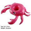 1Pcs Floating Cup Lnflatable Flamingo Beverage Cup Holder Swimming Pool Coaster Floating Device Pink Toy Beverage Holder