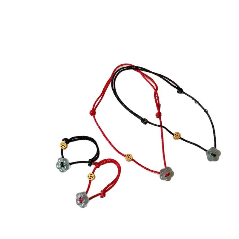 Frühlingsgrünes Bestie Handgewebtes Armband: Minimalistisches & Elegantes Geschenk für Paare