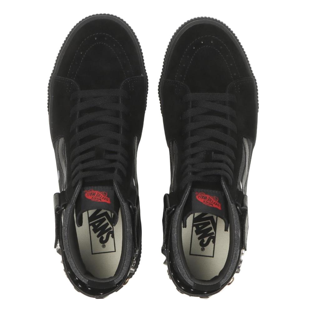 Vans Skate High Black Black V38cf Stdblt Black Black