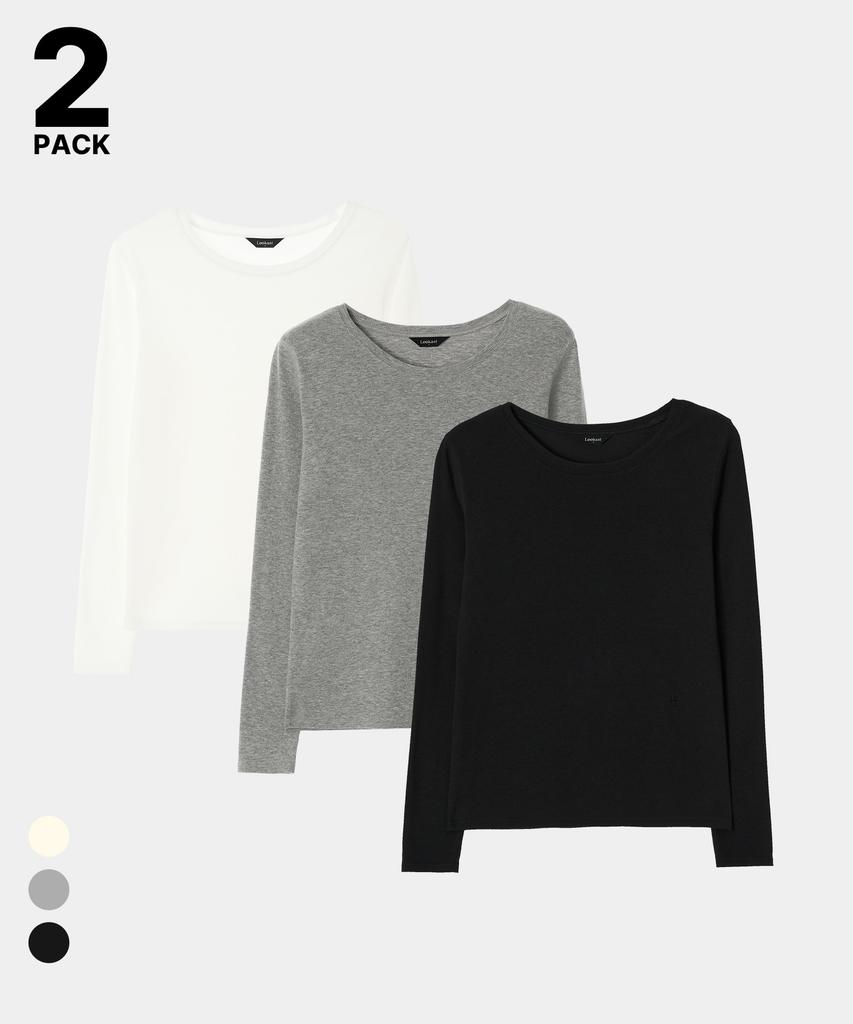 Lugkaeseuteu [2Pack] Elin Baisic T-Shirt / Elin Baisic T-Shirt_3Colors