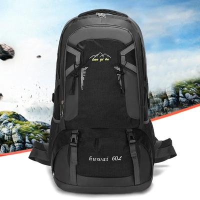 60L Outdoor Waterproof Travel Backpack Men Women High-capacity Riding Camping Mountain Climbing Tourism Backpacks Outdoor Bags