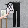 Ruched Yoga Suit Set: Yoga Top, Hip-Lifting High-Waisted Leggings, Fitness Bra