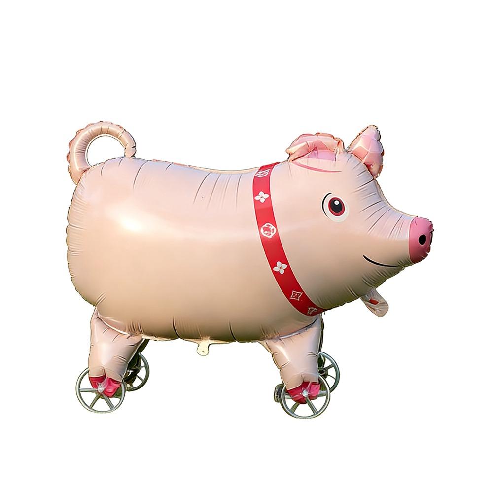 Animal Shape Foil Balloons Aluminum Film Animal Balloons Wheels Balloons Children Photo Props