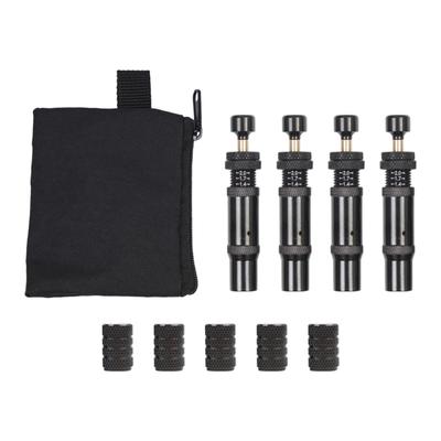 Screw On Auto Shut Off Tire Deflator Set Adjustable Air Release Valves Tire Air Down Tool Set for Offroad Vehicle Tires